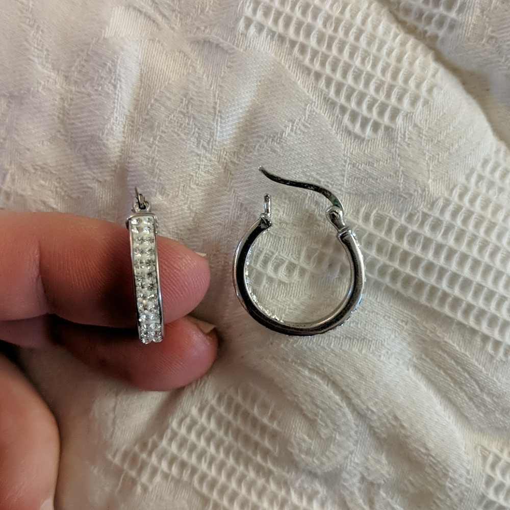 Hoop earrings